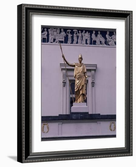 Athena, Decorative Statue from Facade of Athenaeum Club-Edward Hodges Baily-Framed Giclee Print