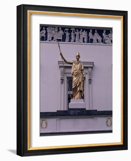 Athena, Decorative Statue from Facade of Athenaeum Club-Edward Hodges Baily-Framed Giclee Print