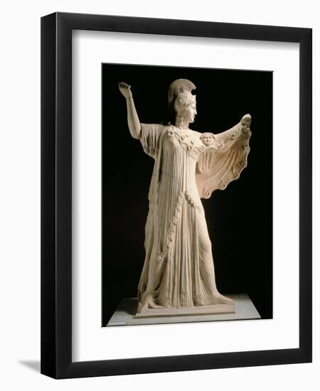 Athena Promachos (Athena), 1st Century, Marble, Full Relief-null-Framed Premium Photographic Print