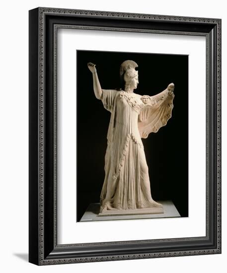Athena Promachos (Athena), 1st Century, Marble, Full Relief-null-Framed Premium Photographic Print