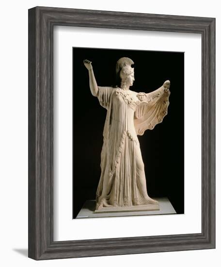 Athena Promachos (Athena), 1st Century, Marble, Full Relief-null-Framed Photographic Print