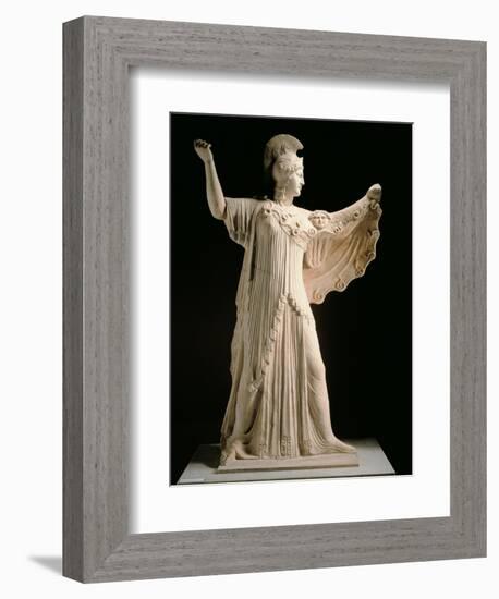 Athena Promachos (Athena), 1st Century, Marble, Full Relief-null-Framed Photographic Print