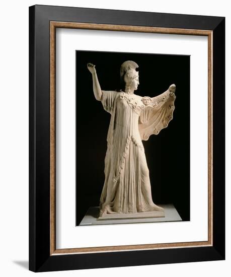 Athena Promachos (Athena), 1st Century, Marble, Full Relief-null-Framed Photographic Print