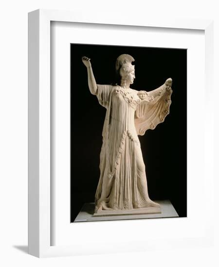 Athena Promachos (Athena), 1st Century, Marble, Full Relief-null-Framed Photographic Print