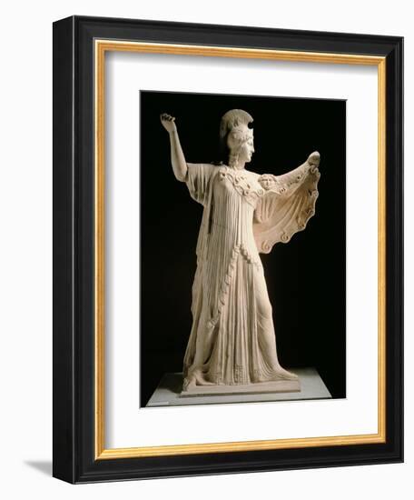 Athena Promachos (Athena), 1st Century, Marble, Full Relief-null-Framed Photographic Print