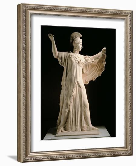 Athena Promachos (Athena), 1st Century, Marble, Full Relief-null-Framed Photographic Print