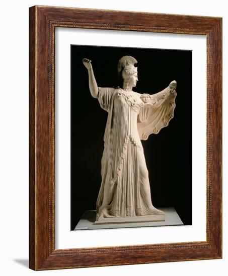 Athena Promachos (Athena), 1st Century, Marble, Full Relief-null-Framed Photographic Print