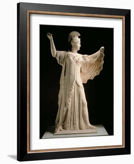 Athena Promachos (Athena), 1st Century, Marble, Full Relief-null-Framed Photographic Print