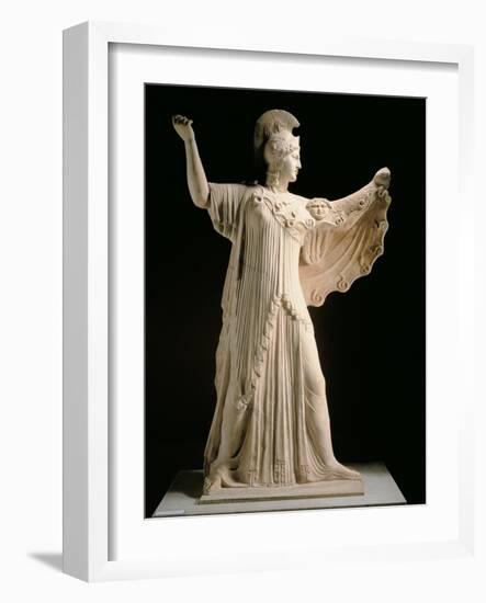 Athena Promachos (Athena), 1st Century, Marble, Full Relief--Framed Photographic Print