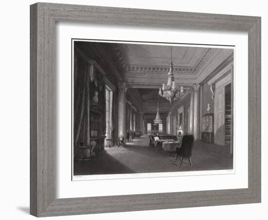 Athenaeum Drawing Room-W. Taylor-Framed Art Print