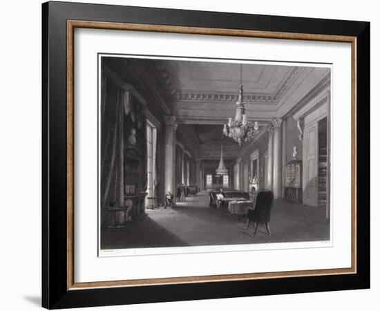 Athenaeum Drawing Room-W. Taylor-Framed Art Print