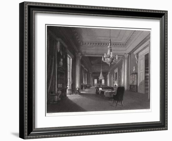 Athenaeum Drawing Room-W. Taylor-Framed Art Print