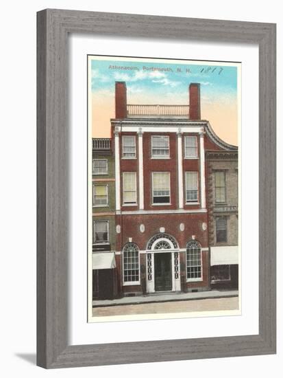 Athenaeum, Portsmouth, New Hampshire-null-Framed Art Print