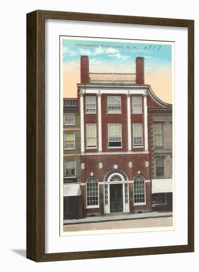 Athenaeum, Portsmouth, New Hampshire-null-Framed Art Print