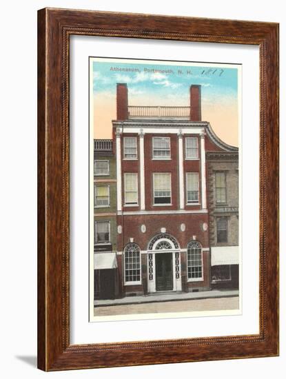 Athenaeum, Portsmouth, New Hampshire-null-Framed Art Print