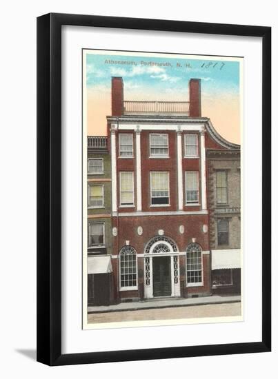 Athenaeum, Portsmouth, New Hampshire-null-Framed Art Print