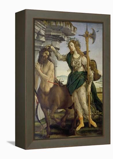 Athene and the Centaur-Sandro Botticelli-Framed Premier Image Canvas