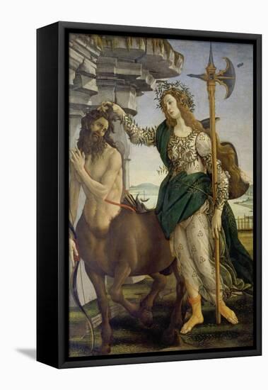 Athene and the Centaur-Sandro Botticelli-Framed Premier Image Canvas