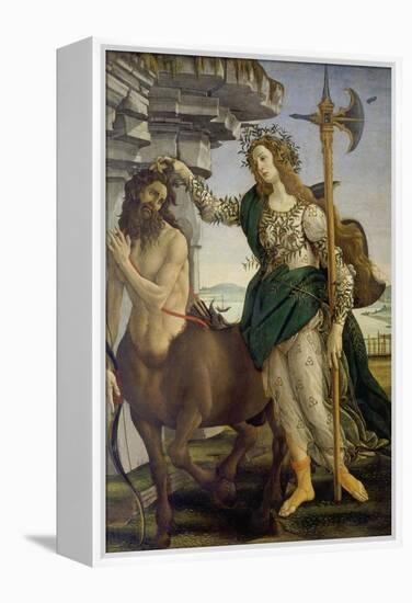 Athene and the Centaur-Sandro Botticelli-Framed Premier Image Canvas