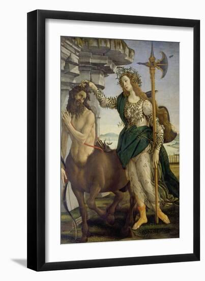 Athene and the Centaur-Sandro Botticelli-Framed Giclee Print