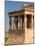 Athens, Attica, Greece. Porch of the Caryatids on the south end of the Erechtheion on the Acropo...-null-Mounted Photographic Print