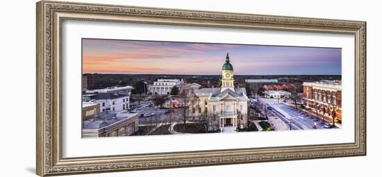 Athens, Georgia, USA Downtown Cityscape.-SeanPavonePhoto-Framed Photographic Print