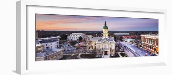 Athens, Georgia, USA Downtown Cityscape.-SeanPavonePhoto-Framed Photographic Print