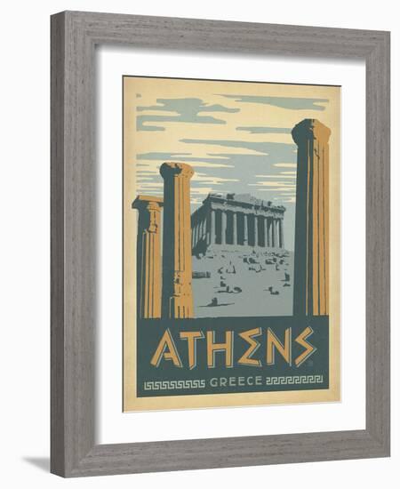 Athens, Greece-Anderson Design Group-Framed Art Print