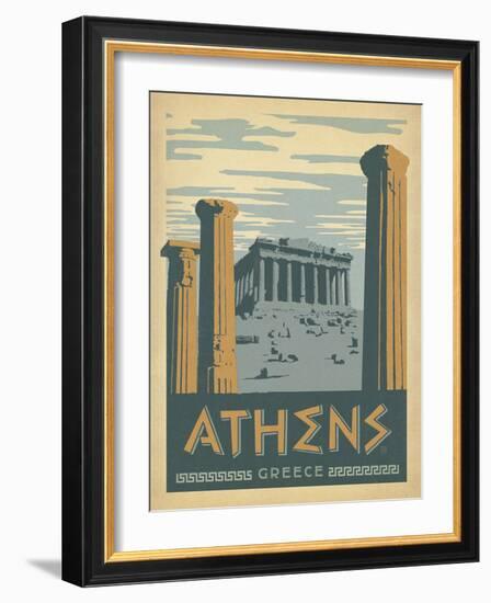 Athens, Greece-Anderson Design Group-Framed Art Print