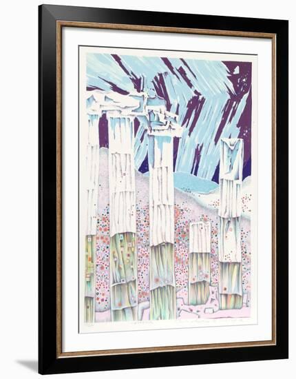 Athens-Risaburo Kimura-Framed Limited Edition