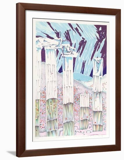 Athens-Risaburo Kimura-Framed Limited Edition