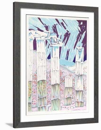 Athens-Risaburo Kimura-Framed Limited Edition