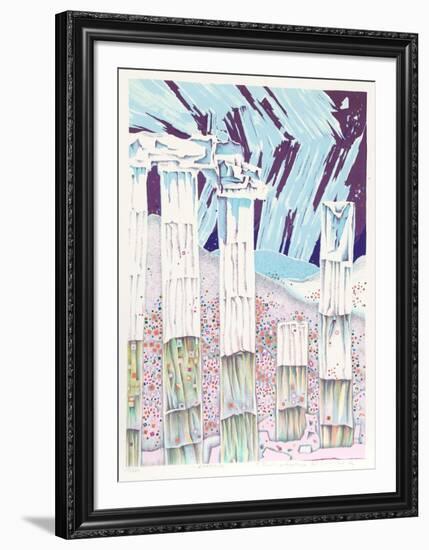 Athens-Risaburo Kimura-Framed Limited Edition