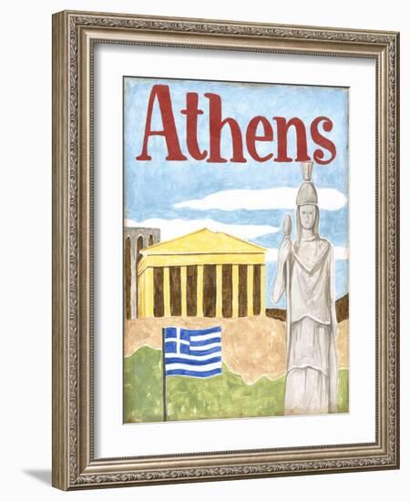 Athens-Megan Meagher-Framed Art Print