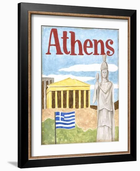 Athens-Megan Meagher-Framed Art Print