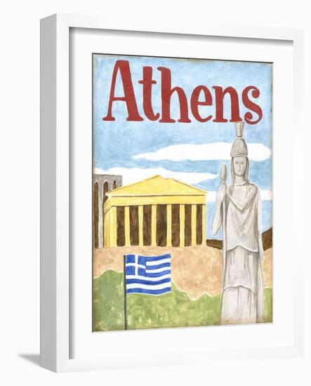 Athens-Megan Meagher-Framed Art Print