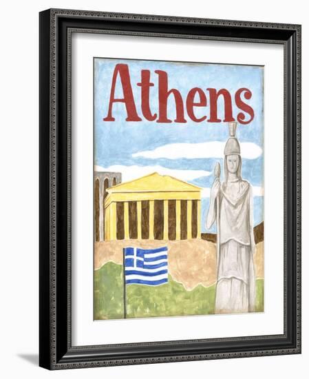 Athens-Megan Meagher-Framed Art Print