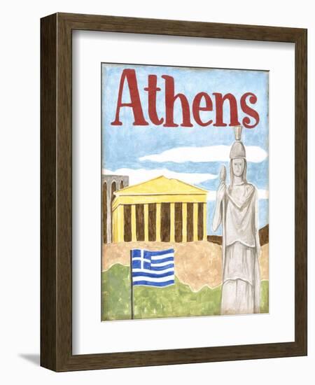 Athens-Megan Meagher-Framed Art Print