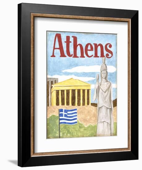 Athens-Megan Meagher-Framed Art Print