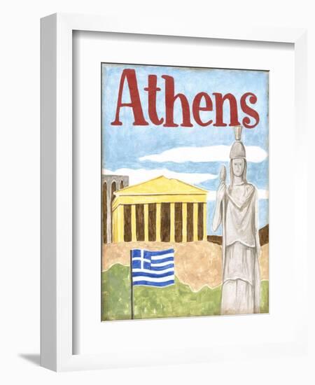 Athens-Megan Meagher-Framed Art Print