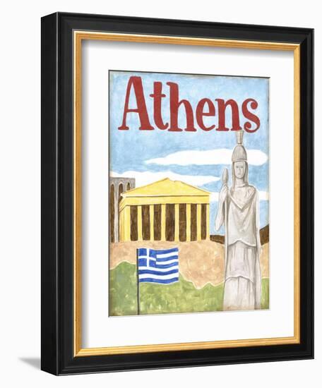 Athens-Megan Meagher-Framed Art Print