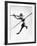 Athlete Doing a Dramatic Pole Vault in Preparation For the 1936 Olympics-null-Framed Photographic Print