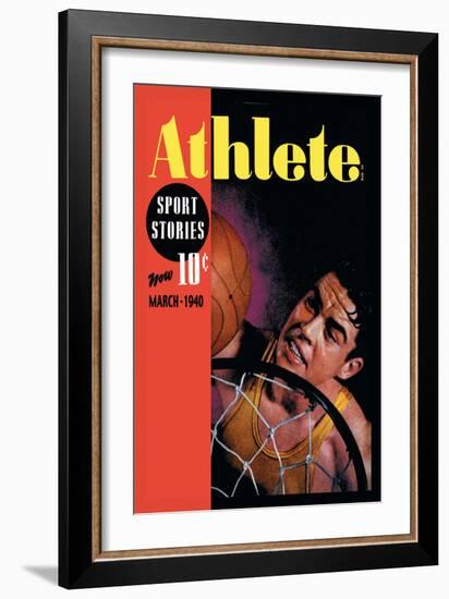 Athlete Sport Stories-null-Framed Art Print
