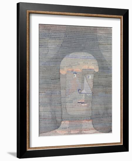 Athletes Head, 1932-Paul Klee-Framed Art Print