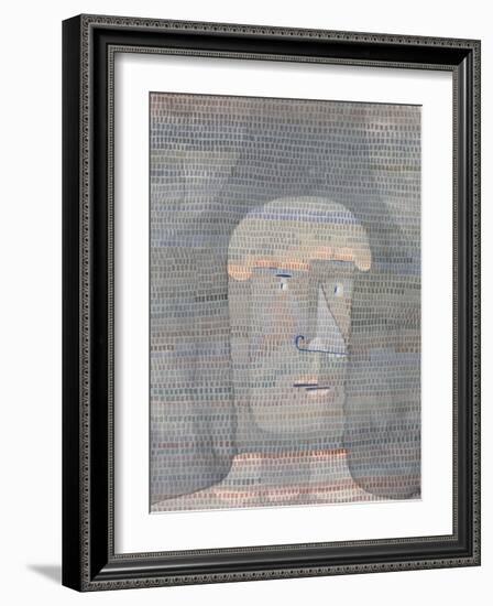 Athletes Head, 1932-Paul Klee-Framed Art Print