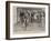 Athletic Sports on an Ocean Liner, the Bicycle Race-Frank Craig-Framed Giclee Print