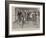 Athletic Sports on an Ocean Liner, the Bicycle Race-Frank Craig-Framed Giclee Print