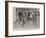 Athletic Sports on an Ocean Liner, the Bicycle Race-Frank Craig-Framed Giclee Print