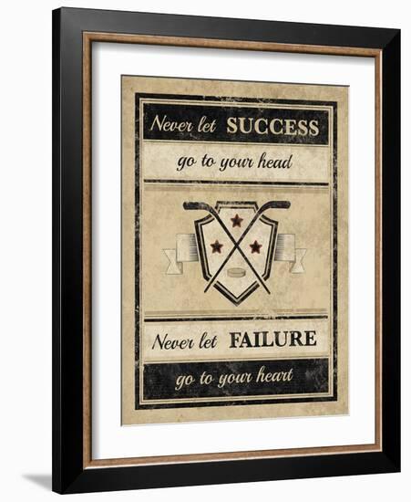 Athletic Wisdom - Success-The Vintage Collection-Framed Giclee Print