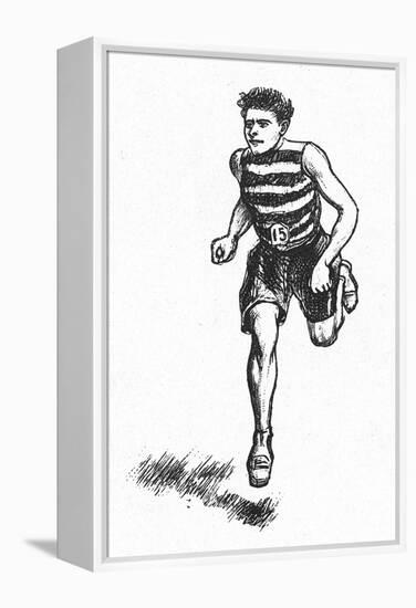 Athletics: Runner, c1900-null-Framed Premier Image Canvas